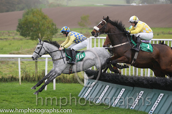 07 Nevada Rose and S J Crimin - - 07th (10 ,Yellow and blue check ) Trainer - H Smyth