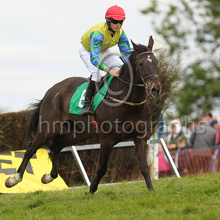 01st THE BALER and F Stack ( 8 , YELLOW; blue sleeves,green chevrons; red cap ) Trainer: Liam O'Farrell , Owner : Liam O'Farrell