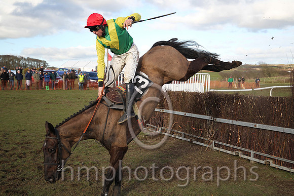 SHAKE IT UP and J J Codd ( 13 , EMERALD GREEN,yellow chevron; yellow, plain sleeves; red cap ) Trainer: J.T.R. Dreaper,, Owner : Alan Potts