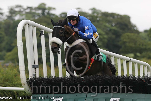 03 Smiler & Mr M J O'Connor - 3rd (2, blue, white stars on sleeves - AA1V0702