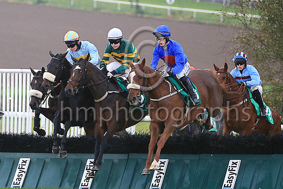 01st Teachers Pet and Luke Dempsey (2.emerald green and orange hooped) Trainer J P Dempsey, Owner J P McManus