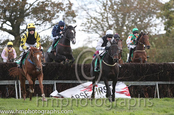 01 Lovely Job and B O'Neill - - 01st (9 ,black. yellow epaulettes ) Trainer - Donnchady Doyle