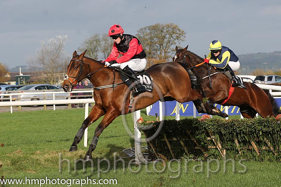 11 Impressive Duke and S A Shortall - - 11th (10 ,black, red hoop ) Trainer - James H Black