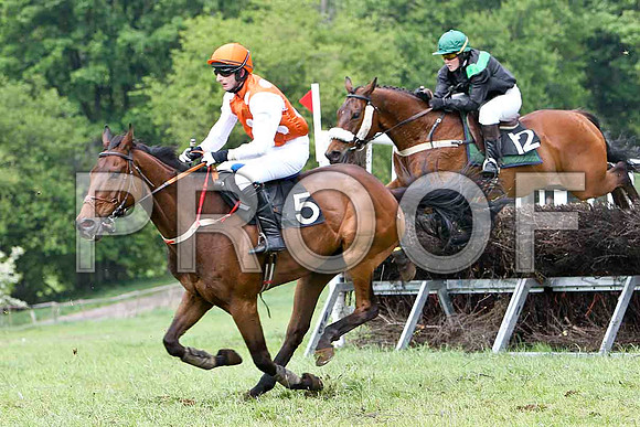 Borehovel Banker , Unplaced, Jockey A J Doyle & St Matthew, Unplaced, Jockey Ms C A Sloan - FT8E2506-e
