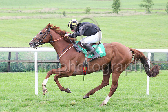 03rd Crobally Boy and Mr S Fenelon ( 1 , black ) Trainer - J J Hanlon , Owner - Hilary Walsh