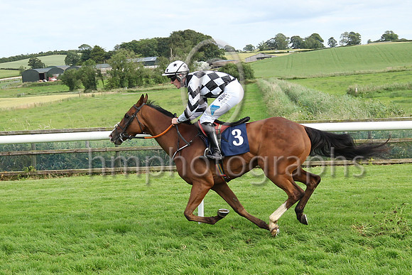 01st Rexem (3 , white, blue diamonds ) Jockey: Mr B W Harvey7 , Trainer: John C McConnell