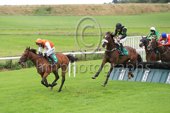 01st Walkers Point and Mr N McParlan ( 3 , orange, white star ) Trainer - S McParlan , Owner - G McGurgan