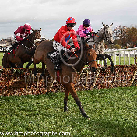 01st Monbeg Notorious and R Walsh ( 4 , maroon, white star ) Trainer - G Elliott , Owner - Gigginstown House Stud