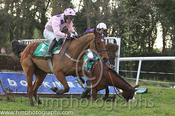 01 Slew Charm & Mr N McParlan - winners (2, pink, large purple spots) & 09 - FT8E1408-24