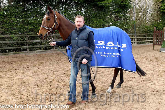 Chris McDonnell brother of owner of Hidden Horizons winner of the Toals bookmakers Ulster Grand National at Downpatrick -CU2D1503-Edit-61