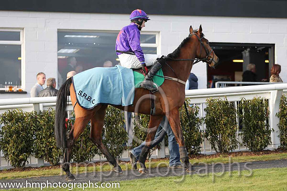 Race 5 2nd - Ardmillan (IRE) (1 ) Jockey: A J Fox (4) - Trainer: S R B Crawford - purple, red star