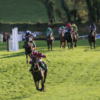 01st Flanking Maneuver and Mr F Maguire ( 2 , maroon, white star ) Trainer - N Meade , Owner - Gigginstown House Stud