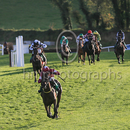 01st Flanking Maneuver and Mr F Maguire ( 2 , maroon, white star ) Trainer - N Meade , Owner - Gigginstown House Stud