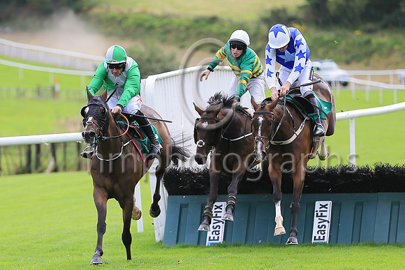 01st Unicorn and J S McGarvey ( 3 , orange and green hoops ) Trainer - Joseph P O?Brien , Owner - John P McManus