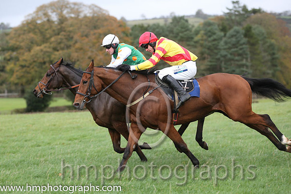 01 Mr Mountain and B O'Neill - - 01st (2 ,emerald green, orange spots ) Trainer - Donnchadh Doyle  03 Mattara and Derek O'Connor - - 03rd (7 ,yellow, red cross belts ) Trainer - Derek Pugh