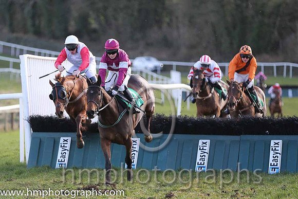Race 4 2nd - Disputed (IRE) (1 ) Jockey: L P Dempsey (5) - Trainer: C O'Dwyer - maroon, white star