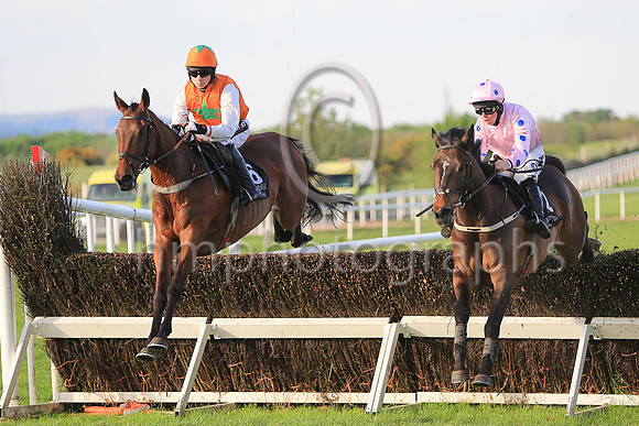 01st Snugsborough Benny and D F O?Regan ( 6 , orange, green star ) Trainer - L P Cusack , Owner - Raymond Loughnane