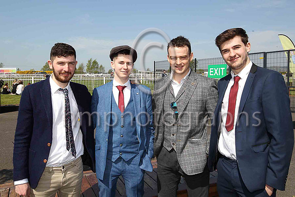 Eunan Gillem, Cormac Gallogolly. Barry McGullan and Mark McCrawley,
