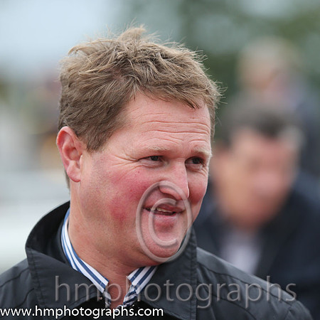 Colin Bowe trainer of winner Little King Robin
