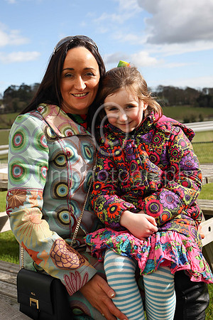 Eimile and Laurena Byrne from Drogheda at Downpatrick Races