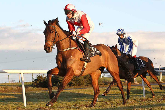 Flycorn 6th , Jockey Mr J T Carroll & Seriatim 10th, Jockey Mr C Cully - FT8E0002-e
