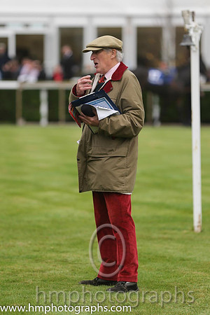 Robert McCarthy announcer at Down Royal