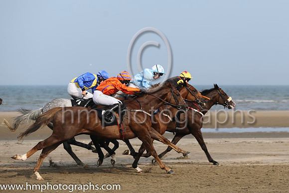 2 Korbous and Miss J M Mangan - - 2nd (4 ,orange, purple seams ) Trainer - Richard Brabazon