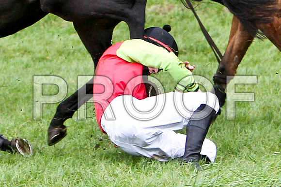 P N O'Brien Jockey of Boston Lord on the ground -FT8E5656-e4