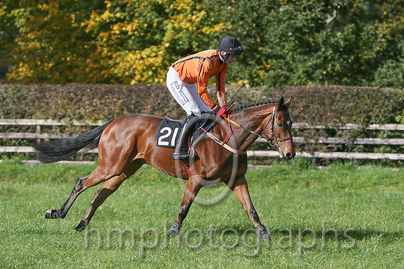 01st Bach De Clermont (Fr) and D Lavery ( 21 , ORANGE,black seams; orange,black seams sleeves; black cap ) Trainer: B.R. Hamilton,, Owner : Nigel Baring
