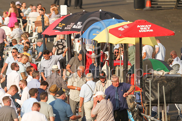Spectators at Down Royal on 23rd July 2021