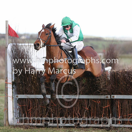 01 Oscar Day  J J Codd - Trainer : Peter Maher, Green, white star