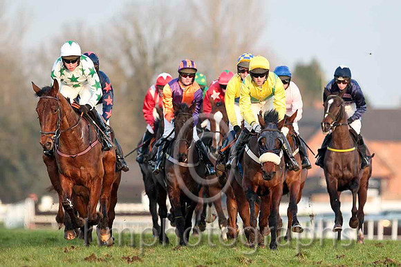 Morley Knockduff & Mr D L Queally (White & green stars)  - 12th  in the lead - CU2D0299-e2