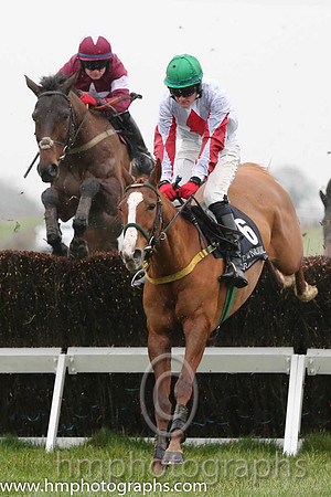 01 Down Ace and Ger Fox - - 01st (6 ,white, red diamond ) Trainer - Noel Meade