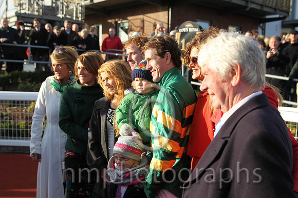 01 - AP McCoy and family at the WKD Hurdle at Down Royal  - CU2D9014-2