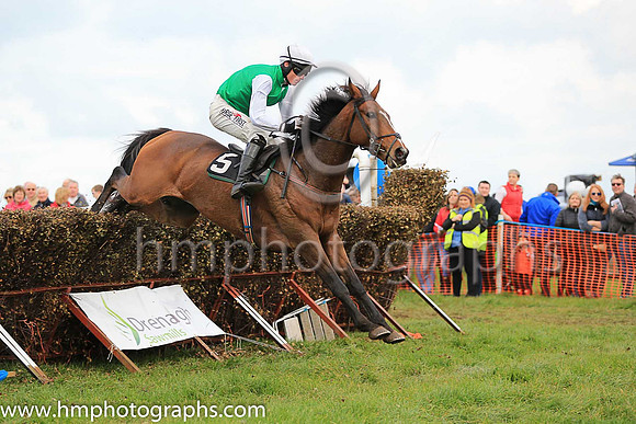 03rd MILAN FLYER and J C Barry ( 5 , EMERALD GREEN; white sleeves; white cap ) Trainer: Gary McGill,, Owner : McGill, Oran