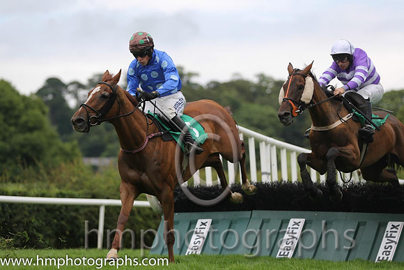 04 Shabra Charity & B Hayes- 4th (5, blue, light blue spots) & 02 Dancing Roe & A P Crowe - 2nd (1, purple and white hoops) - AA1V0707