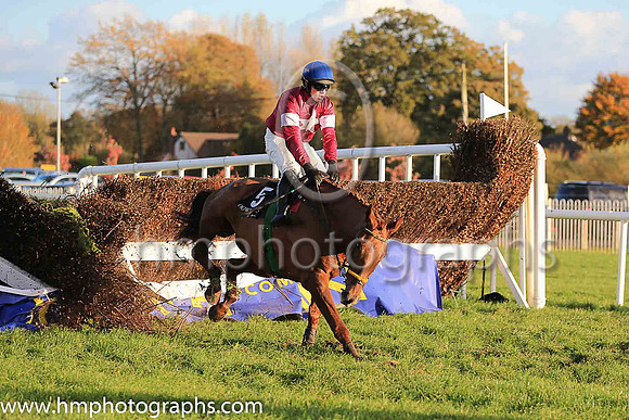 06th Net D'ecosse and Paul Townend ( 5 , maroon, white star, blue cap) Trainer - N Meade , Owner - Gigginstown House Stud