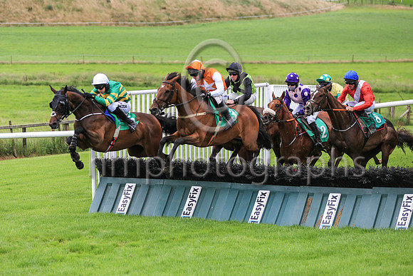 01st Walkers Point and Mr N McParlan ( 3 , orange, white star ) Trainer - S McParlan , Owner - G McGurgan