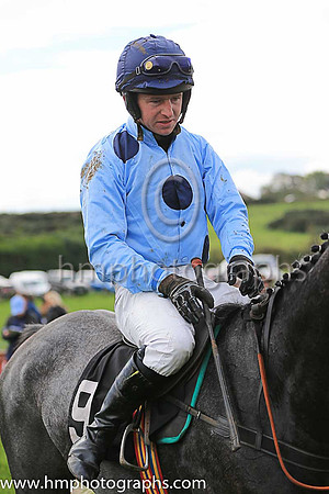 01st RAMORE WILL and N McParlan ( 9 , LIGHT BLUE,navy large spots; light blue sleeves; navy cap ) Trainer: I. R. Ferguson,, Owner : William Porter