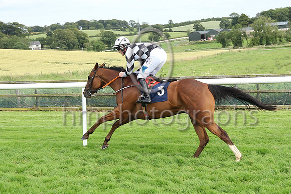 01st Rexem (3 , white, blue diamonds ) Jockey: Mr B W Harvey7 , Trainer: John C McConnell