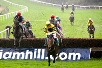 Fairwood Massini , 2nd , Jockey D J Bates leads followed by Streamtown , winner , Jockey Mr S Crawford - FT8E5365-e3