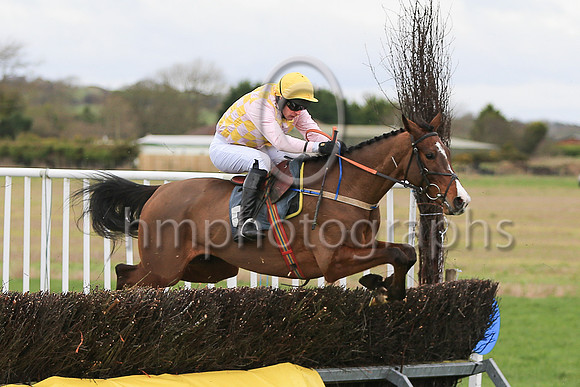 01st SENDING LOVE and M J O'Hare ( 5 , PINK  YELLOW CHECK; pink sleeves; yellow cap ) Trainer: Warren Ewing , Owner : Ewing, Warren