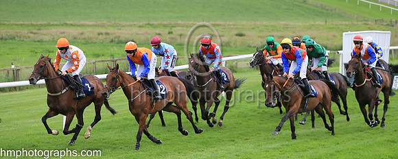 01st Diamondinthemud (5 , light blue, red star ) Jockey: Conor Orr , Trainer: Nigel Thomas Slevin