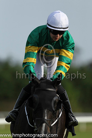 11 Egyptian Warrior and Anastasia O'Brien - - 11th (7 ,emerald green and orange hooped ) Trainer - A P O'Brien