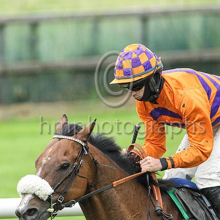 01st James Boru and C J Orr ( 6 , orange, purple chevrons ) Trainer - N C Kelly , Owner - Victor McCrea