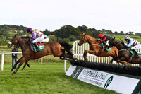Traffic Article 7th, Jockey P Carberry , Turner Brown , Winner, Jockey Ms K Walsh & Donegal 6th, Jockey Andrew J McNamara - FT8E3012-e