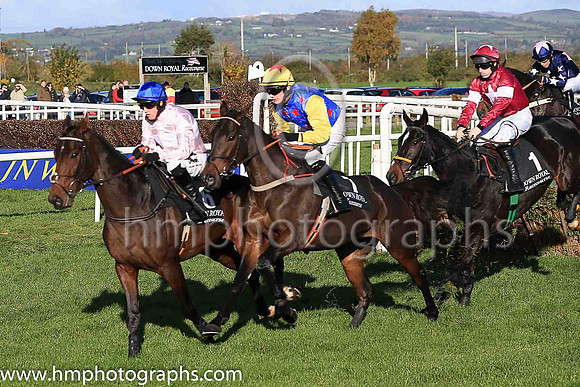 02nd Turbojet and M A Enright ( 6 , pink, white hoop ) Trainer - Ms Richert , Owner - Mrs P J Conway
