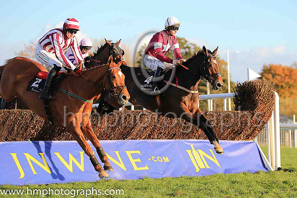 01st Sub Lieutenant and D J Mullins ( 4 , maroon, white star, white cap ) Trainer - H de Bromhead , Owner - Gigginstown House Stud
