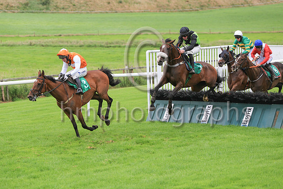 01st Walkers Point and Mr N McParlan ( 3 , orange, white star ) Trainer - S McParlan , Owner - G McGurgan