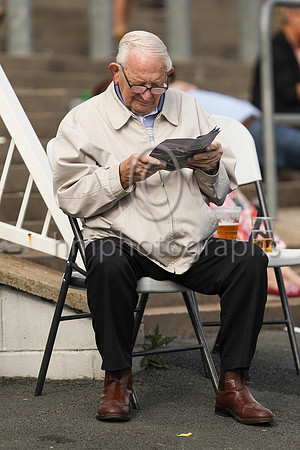 Studying form at Downpatrick Races